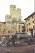 Zum Beispiel nach San Gimignano